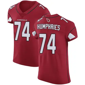 D.J. Humphries Women's Nike White Arizona Cardinals Custom Game Jersey Size: Large